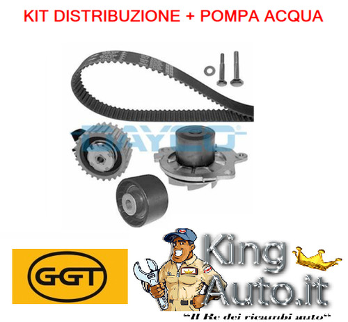 Kit distribuzione pompa - distribuzione, +