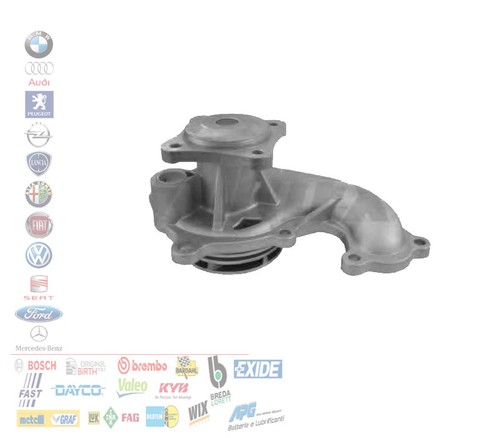 Pompa acqua motore - motore, ford